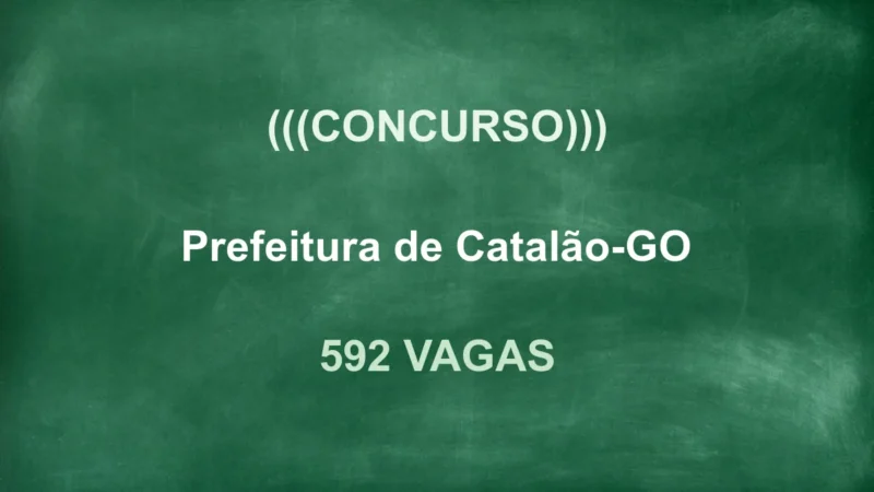 Concurso Prefeitura de Catalão/GO: Edital, Vagas e R$22 Mil! 3 featured 59