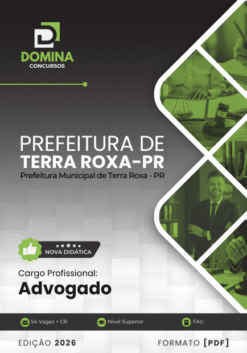 Apostila Advogado Terra Roxa PR 2026