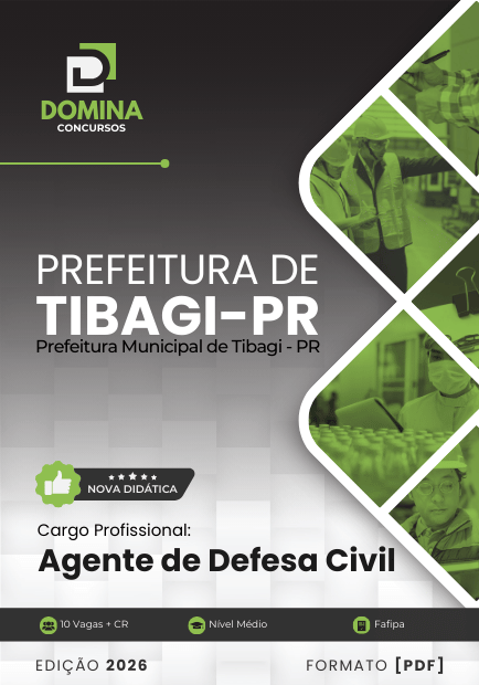 Apostila Agente de Defesa Civil Tibagi PR 2026 2 Apostila Agente de Defesa Civil Tibagi PR 2026