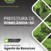 Apostila Agente de Recursos Humanos Romelândia SC 2026