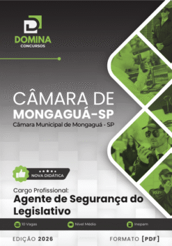 Apostila Agente de Segurança do Legislativo Câmara Mongaguá SP 2026