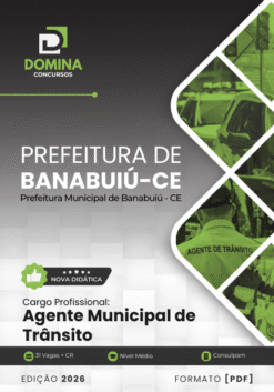 Apostila Agente Municipal de Trânsito Banabuiú CE 2026