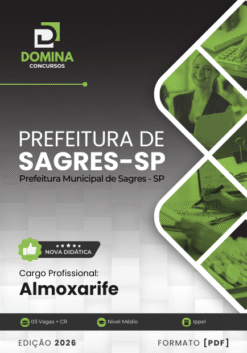 Apostila Almoxarife Sagres SP 2026