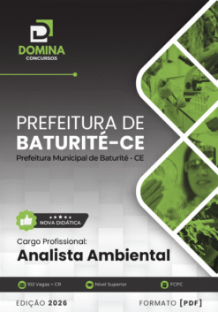 Apostila Analista Ambiental Baturité CE 2026