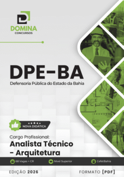 Apostila Analista Técnico Arquitetura DPE BA 2026