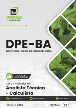 Apostila Analista Técnico Calculista DPE BA 2026