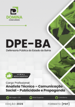 Apostila Analista Técnico Comunicação Social DPE BA 2026