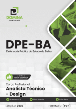 Apostila Analista Técnico Design DPE BA 2026
