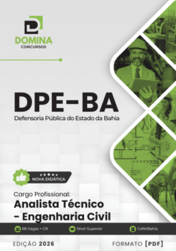 Apostila Analista Técnico Engenharia Civil DPE BA 2026