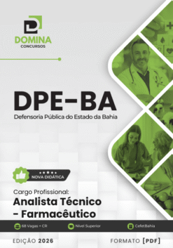 Apostila Analista Técnico Farmacêutico DPE BA 2026