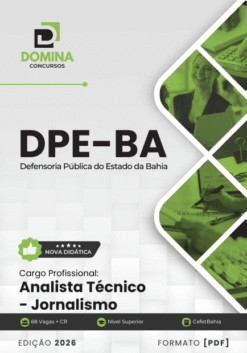 Apostila Analista Técnico Jornalismo DPE BA 2026
