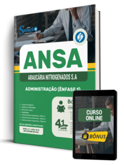 Apostila ANSA 2026 - Ênfase 1: Administração