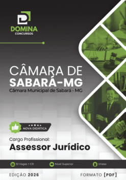 Apostila Assessor Jurídico Câmara Sabará MG 2026