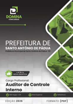 Apostila Auditor de Controle Interno Santo Antônio de Pádua RJ 2026
