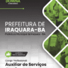 Apostila Auxiliar de Serviços Gerais Iraquara BA 2026