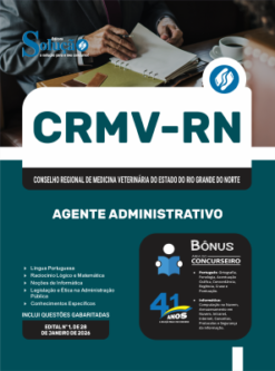 Apostila CRMV-RN 2026 - Agente Administrativo