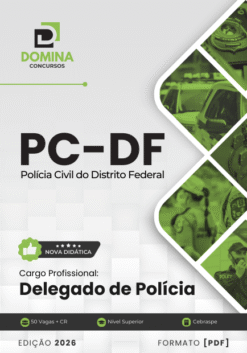 Apostila Delegado de Polícia PC DF 2026