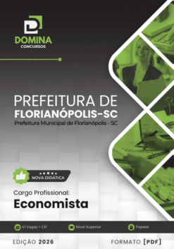 Apostila Economista Prefeitura Florianópolis SC 2026