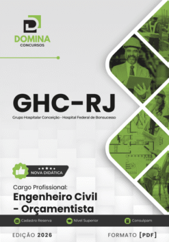 Apostila Engenheiro Civil Orçamentista GHC RJ 2026