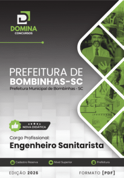 Apostila Engenheiro Sanitarista Bombinhas SC 2026