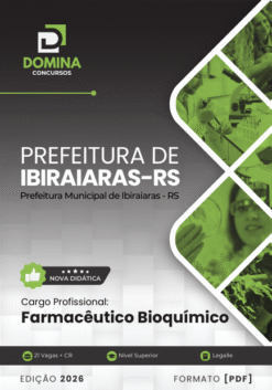 Apostila Farmacêutico Bioquímico Ibiraiaras RS 2026