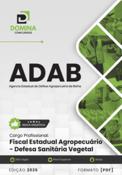Apostila Fiscal Agropecuário Defesa Sanitária Vegetal ADAB 2026