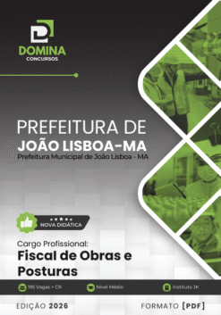 Apostila Fiscal de Obras João Lisboa MA 2026