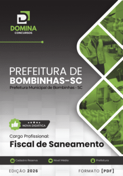 Apostila Fiscal de Saneamento Bombinhas SC 2026