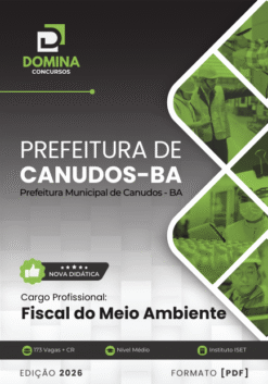 Apostila Fiscal do Meio Ambiente Canudos BA 2026