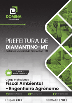 Apostila Fiscal Engenheiro Agrônomo Diamantino MT 2026
