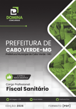 Apostila Fiscal Sanitário Cabo Verde MG 2026