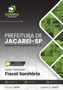 Apostila Fiscal Sanitário Jacareí SP 2026
