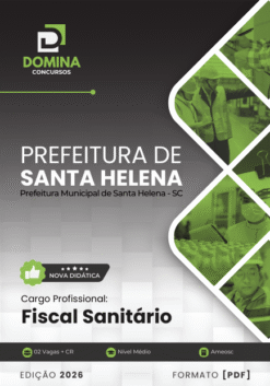 Apostila Fiscal Sanitário Santa Helena SC 2026