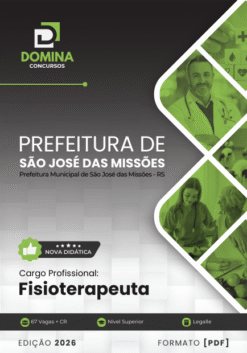 Apostila Fisioterapeuta São José das Missões RS 2026