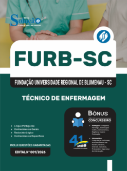 Apostila FURB-SC 2026 - Técnico de Enfermagem