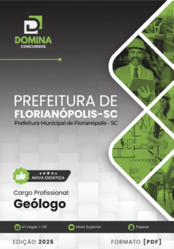Apostila Geólogo Prefeitura Florianópolis SC 2026