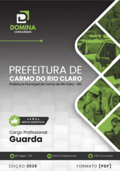 Apostila Guarda Carmo do Rio Claro MG 2026