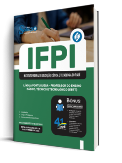 Apostila IFPI 2026 - Professor do Ensino Básico, Técnico e Tecnológico (EBTT) - Língua Portuguesa