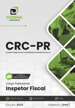 Apostila Inspetor Fiscal CRC PR 2026
