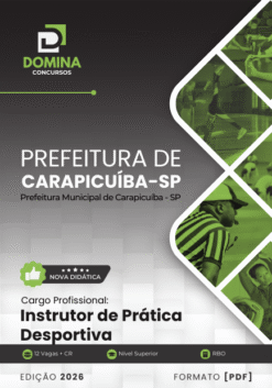 Apostila Instrutor Desportivo Carapicuíba SP 2026