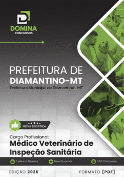 Apostila Médico Veterinário Diamantino MT 2026