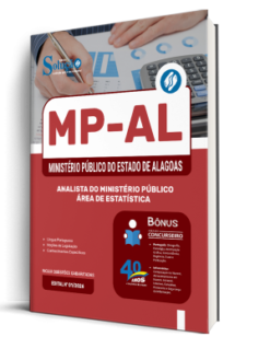 Apostila MP-AL 2026 - Analista do Ministério Público - Área de Estatística