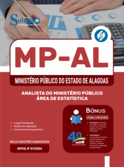 Apostila MP-AL 2026 - Analista do Ministério Público - Área de Estatística