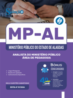 Apostila MP-AL 2026 - Analista do Ministério Público - Área de Pedagogia 5 Apostila MP-AL 2026 - Analista do Ministério Público - Área de Pedagogia