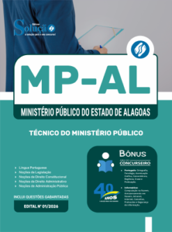 Apostila MP-AL 2026 - Técnico do Ministério Público 5 Apostila MP-AL 2026 - Técnico do Ministério Público