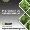 Apostila Operador de Máquinas Carapicuíba SP 2026