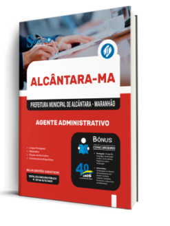 Apostila Prefeitura de Alcântara-MA 2026 - Agente Administrativo