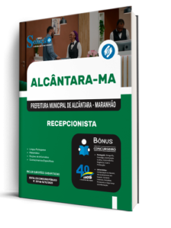 Apostila Prefeitura de Alcântara-MA 2026 - Recepcionista