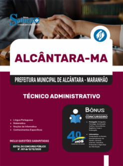 Apostila Prefeitura de Alcântara-MA 2026 - Técnico Administrativo 5 Apostila Prefeitura de Alcântara-MA 2026 - Técnico Administrativo