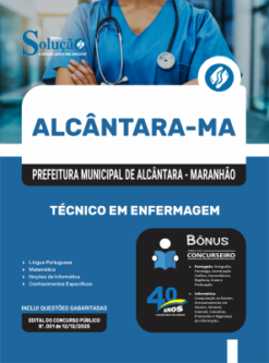 Apostila Prefeitura de Alcântara-MA 2026 - Técnico de Enfermagem